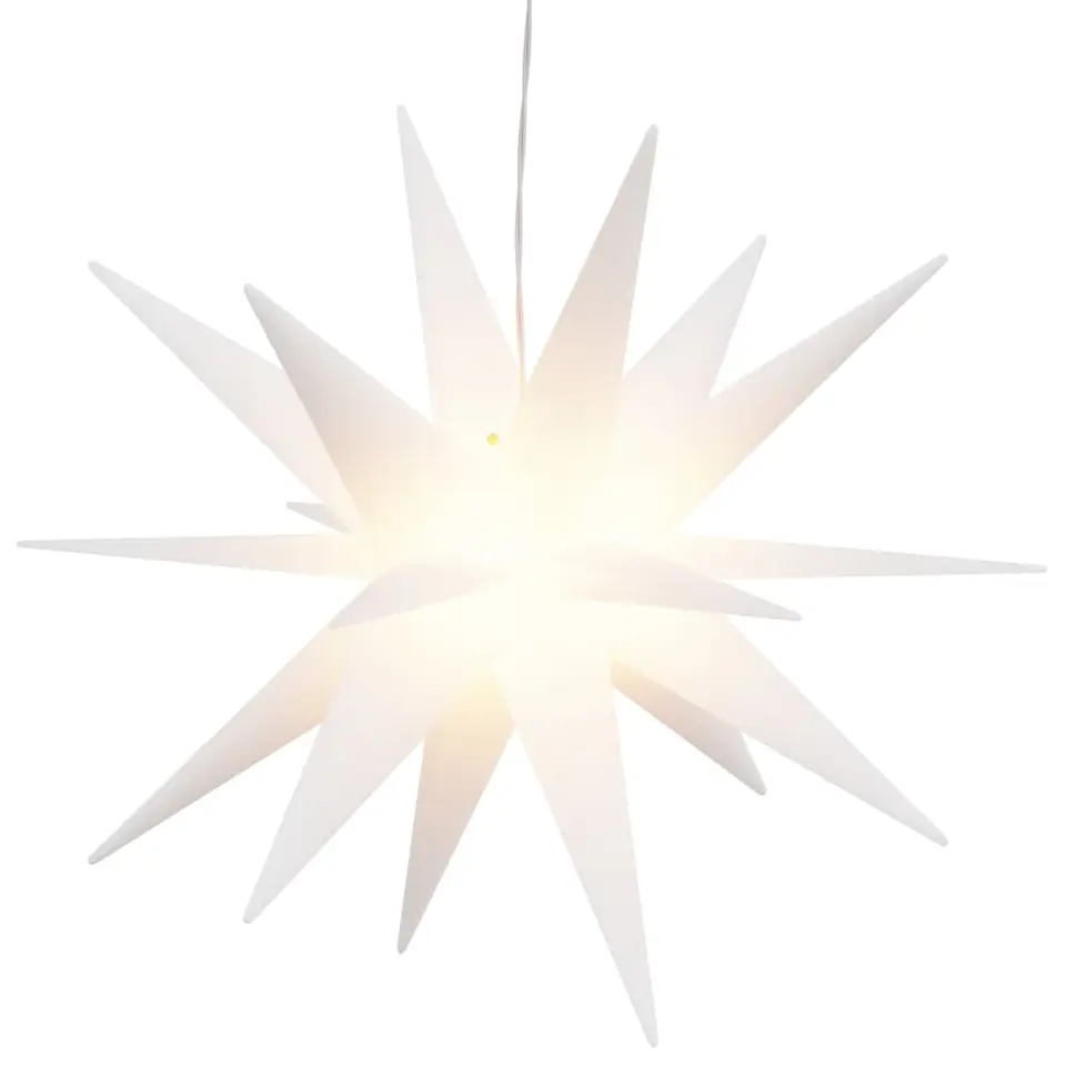 vidaXL - Kerstverlichting - White - 43 cm