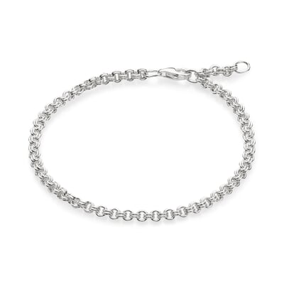 Armkette Zwillingsanker, Silber