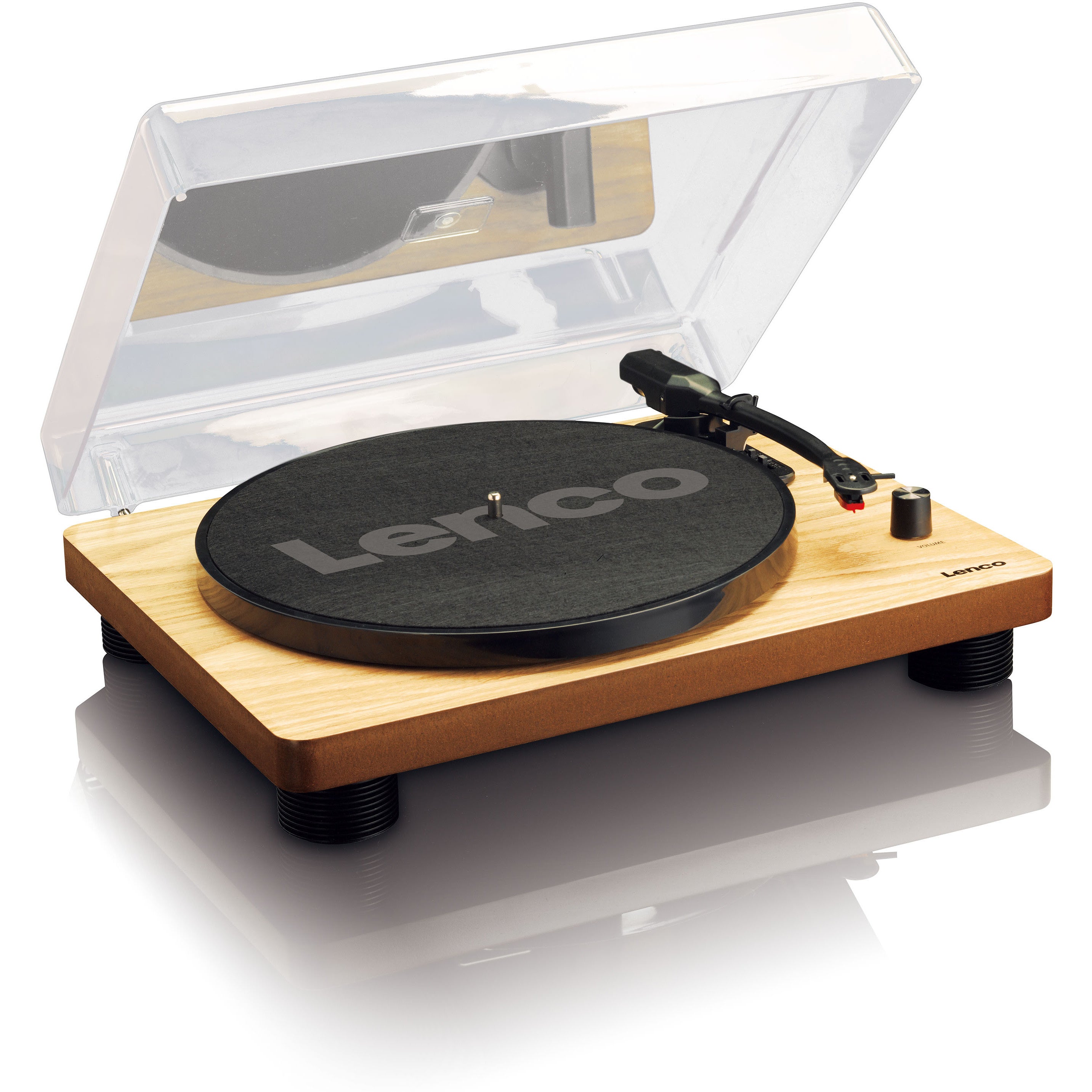Lenco LS-50WD Wood USB platenspeler