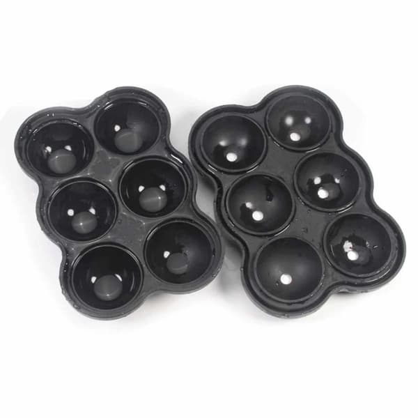 2-Pack 6 runde isbiter Silikon isform iskuler