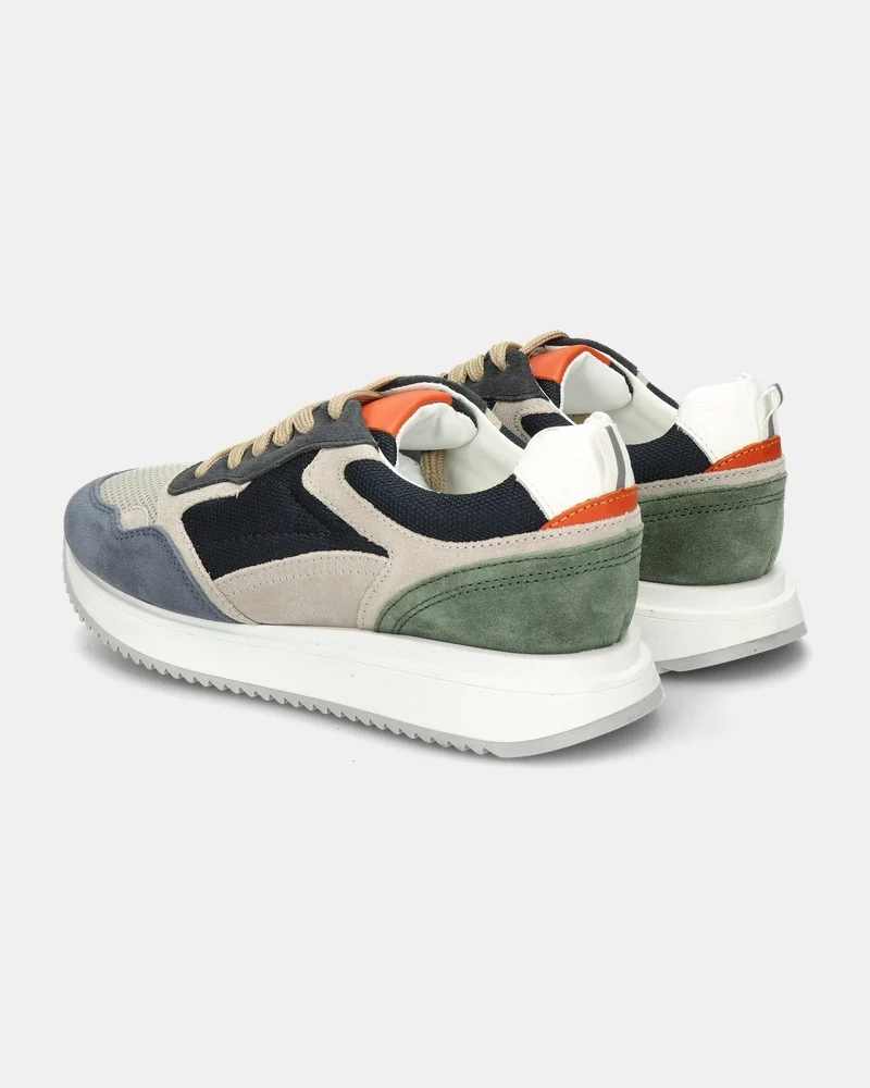 Nelson Nash Lage sneakers  - blauw