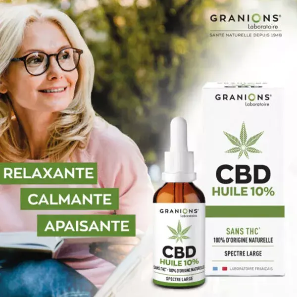 Óleo CBD Granions 10% 10ml