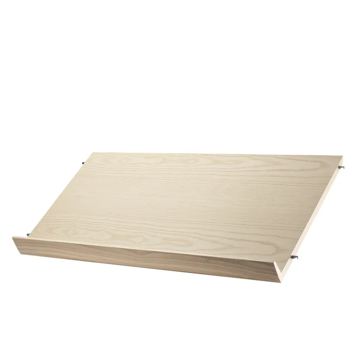 String - Magazin-Ablage, 78 x 30 cm, Esche