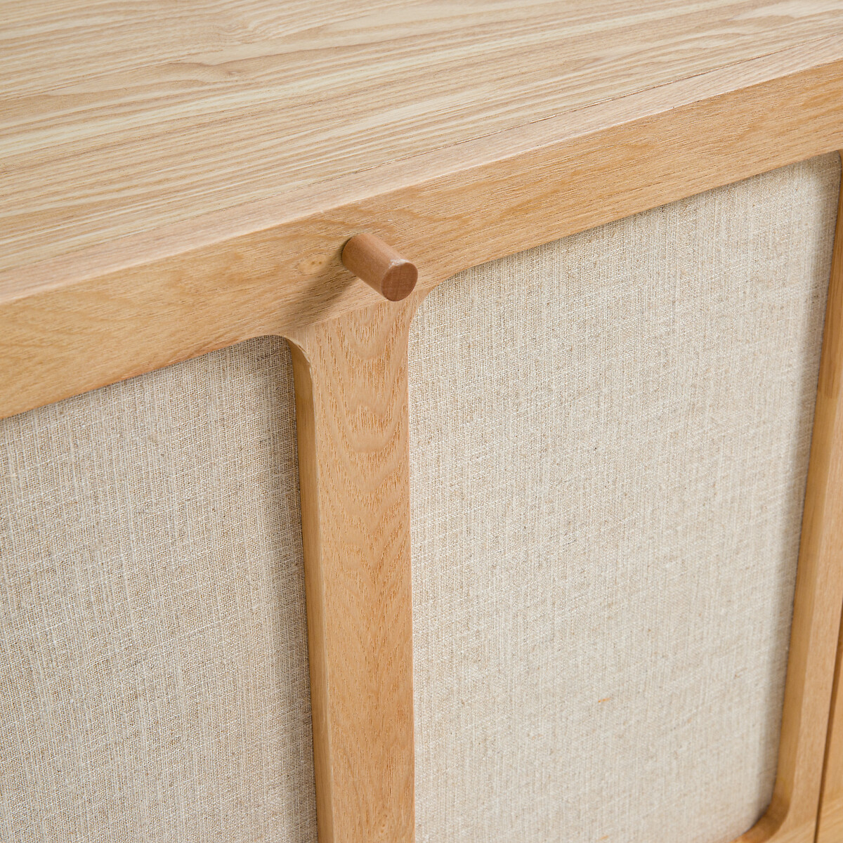 LA REDOUTE INTERIORS<br>Armário para TV e Hi-Fi, freixo e linho Esmara