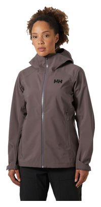 Veste Imperméable Femme Helly Hansen Verglas 3L Gris