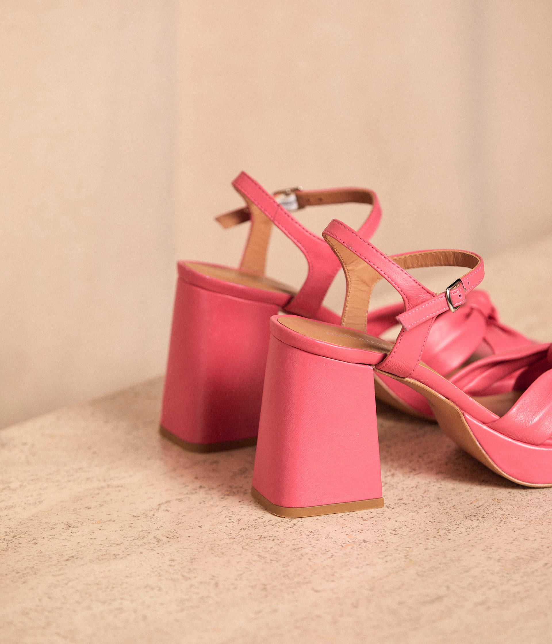 Sandales fuchsia Alina