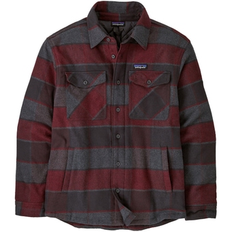 Patagonia Insulated Fjord Flannel Hemd William: Ink Black Herren