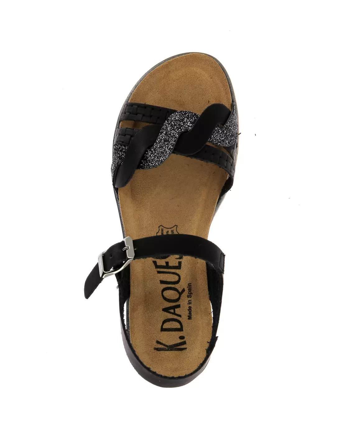 K DAQUES LALOU - Sandales & nu-pieds TRENZADONEGRO