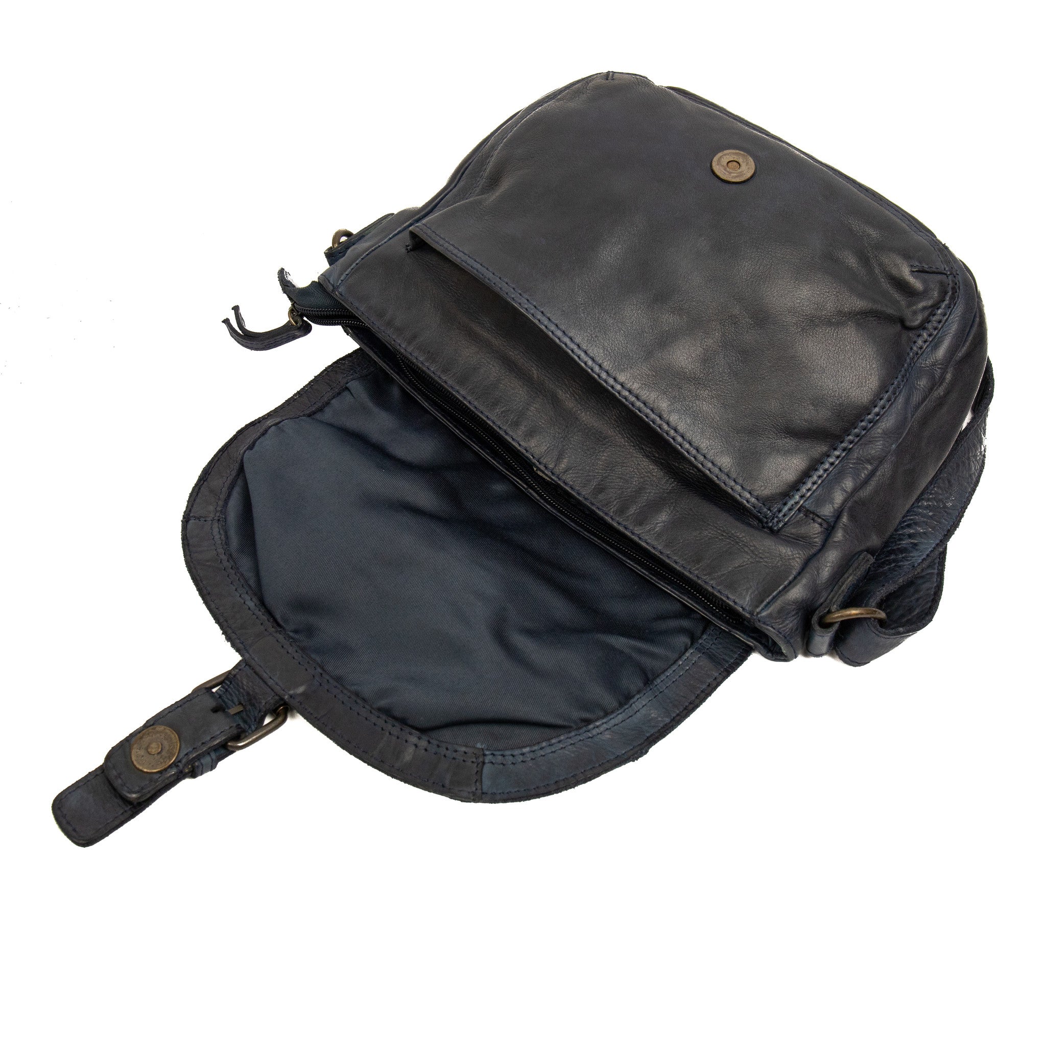 Schoudertasje 'Mattea' donkerblauw Donkerblauw
