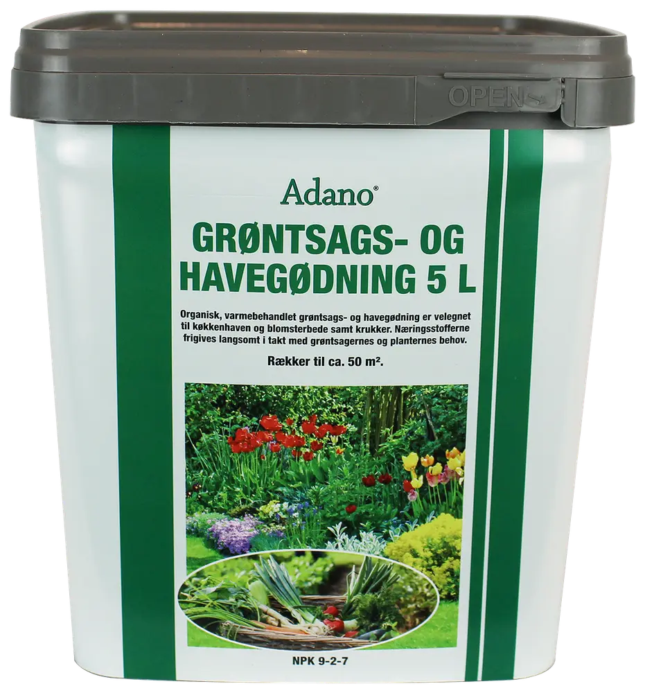 Adano Organisk grøntsags- og havegødning 5 L