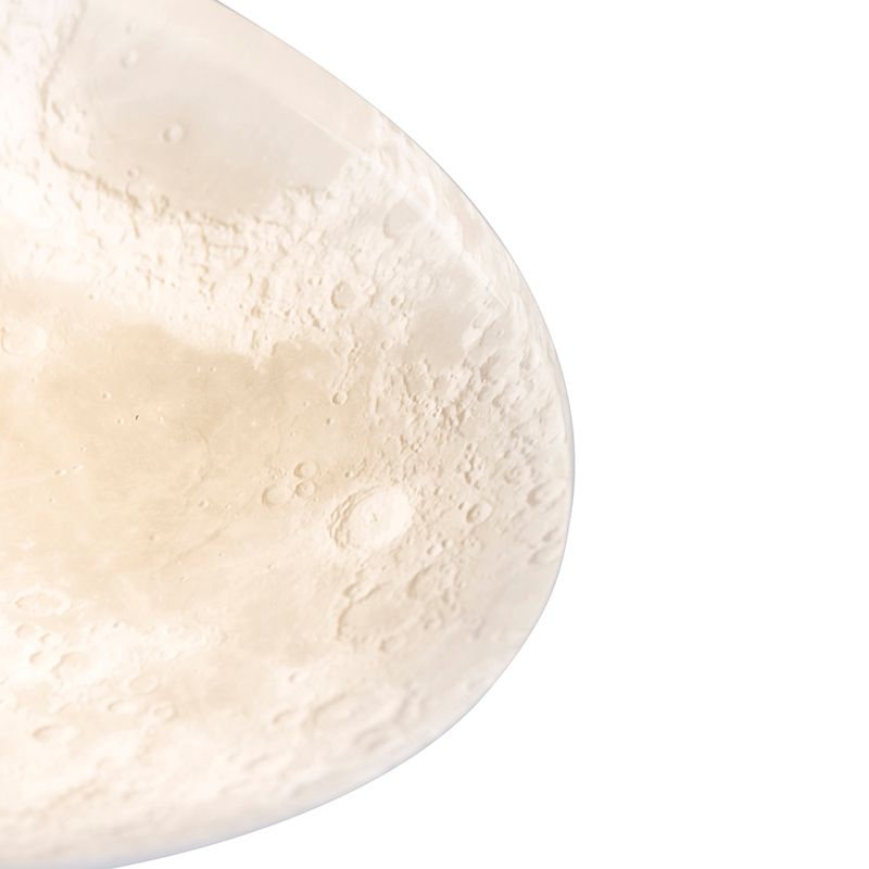 Plafondlamp wit incl. LED en dimmer met afstandsbediening - Mane
