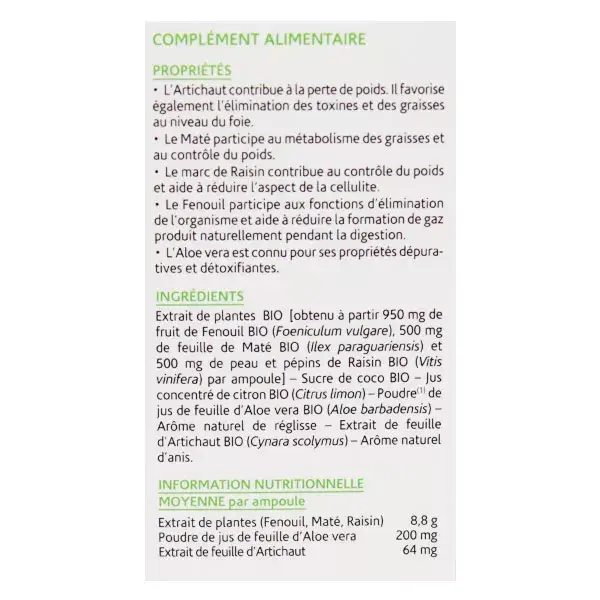 Arkopharma Arkofluides Ultra Bruleur de Graisses 30 ampoules
