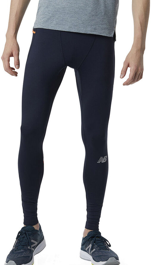 New Balance Printed Impact Run Tights Blå