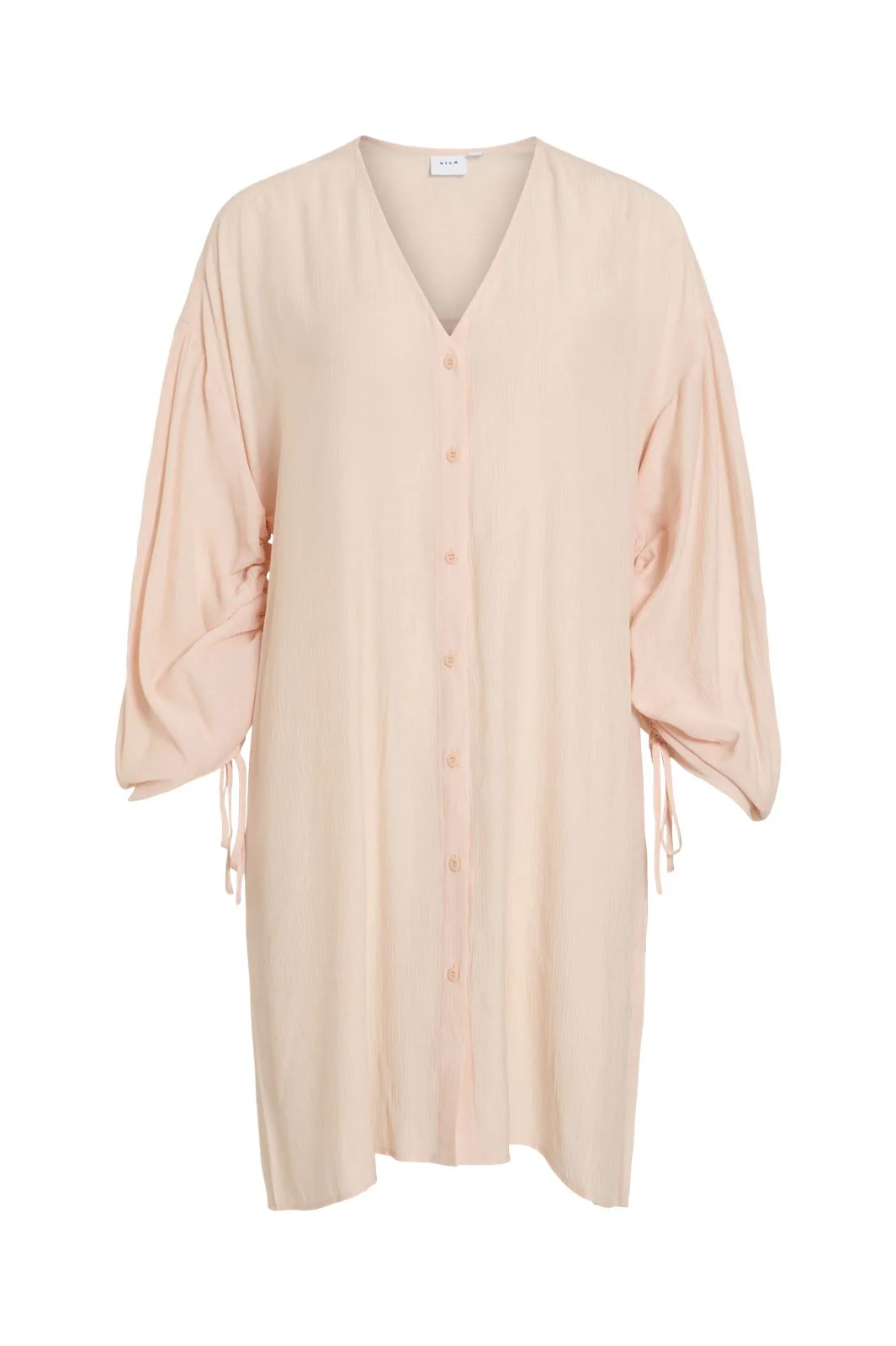 Vila Vikana L/S Detailed Sleeve Dress