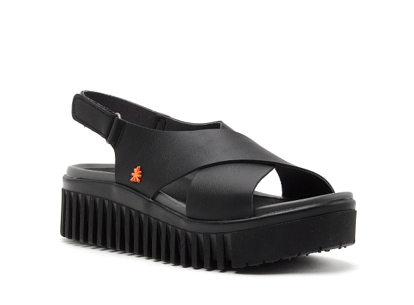 Art nu pieds talons femme 1574 brinton noir