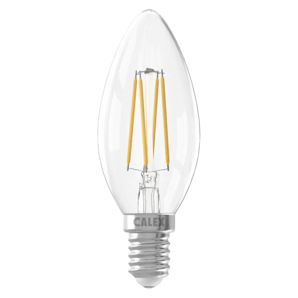 Calex LED kaarslamp - helder - E14 - 4.5W - 470LM - dimbaar