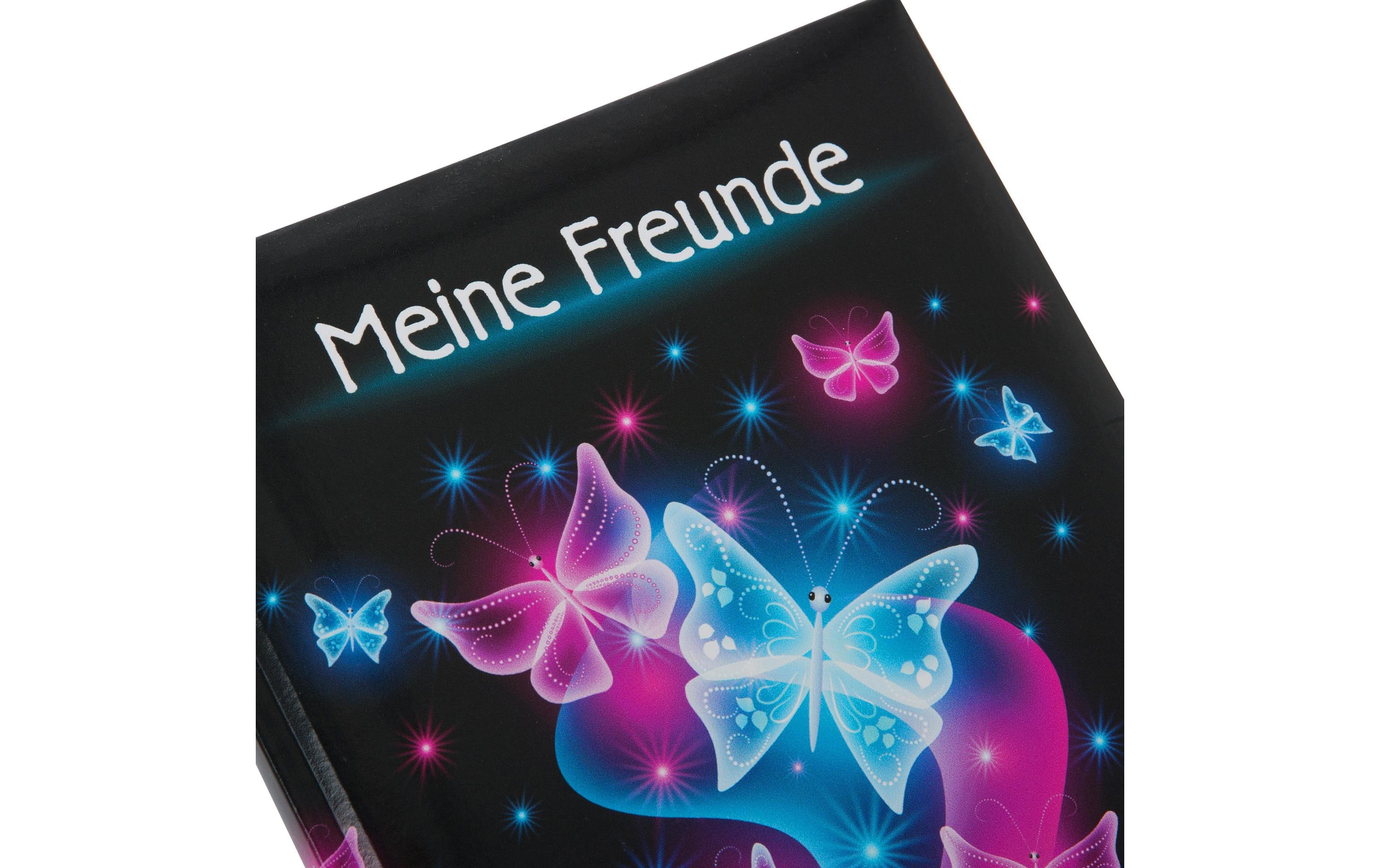 Freundebuch SchmetterlingFreundebuch mit 88 Seiten