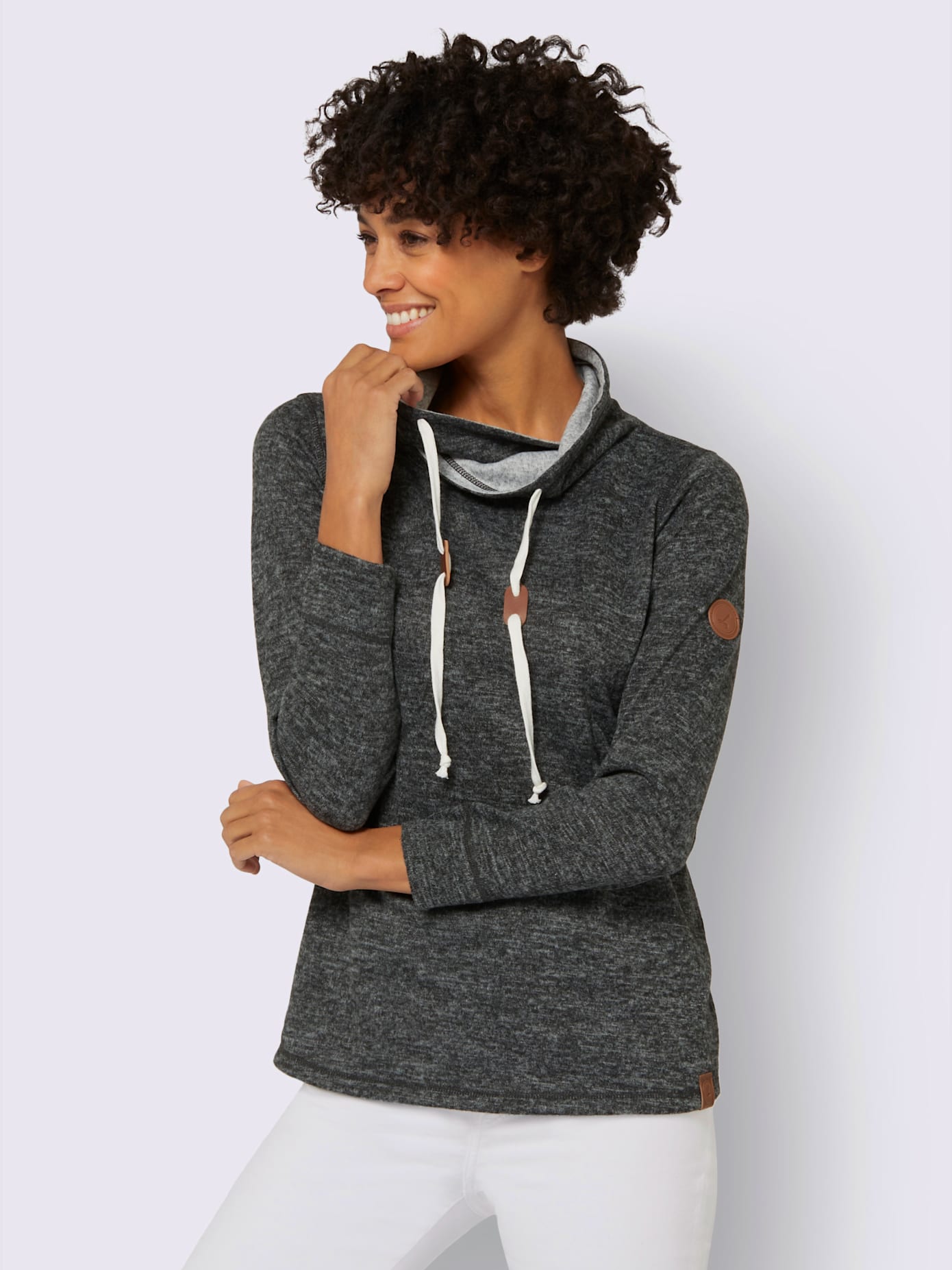 Sweat-shirt toucher très doux