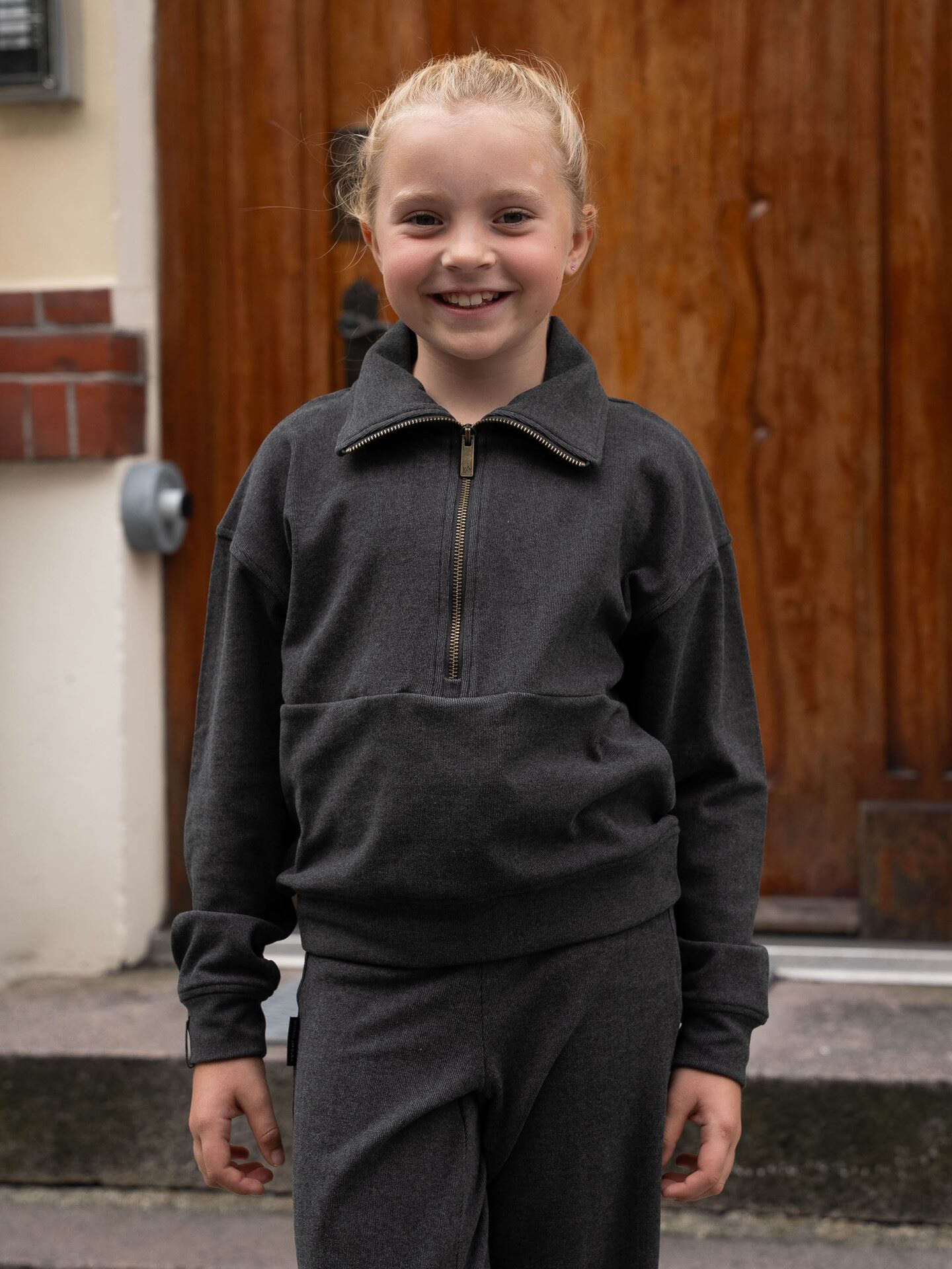 Mode Cozy Half Zip Junior