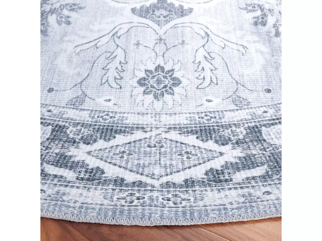 Tapis Light Grey & Grey Green 183 X 183 cm - Cadence