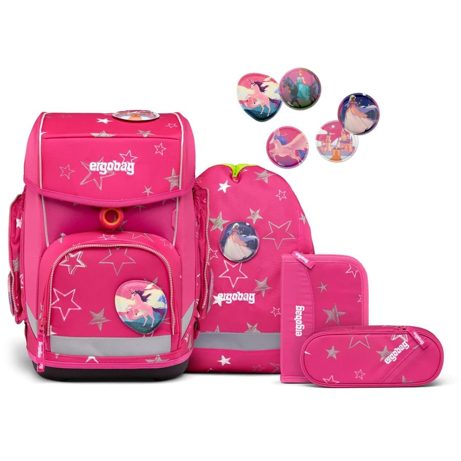 Ergobag Cubo - Schulranzen Set 5tlg. Modell 2024 SternzauBär