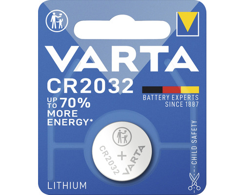Varta knoopcel CR2032