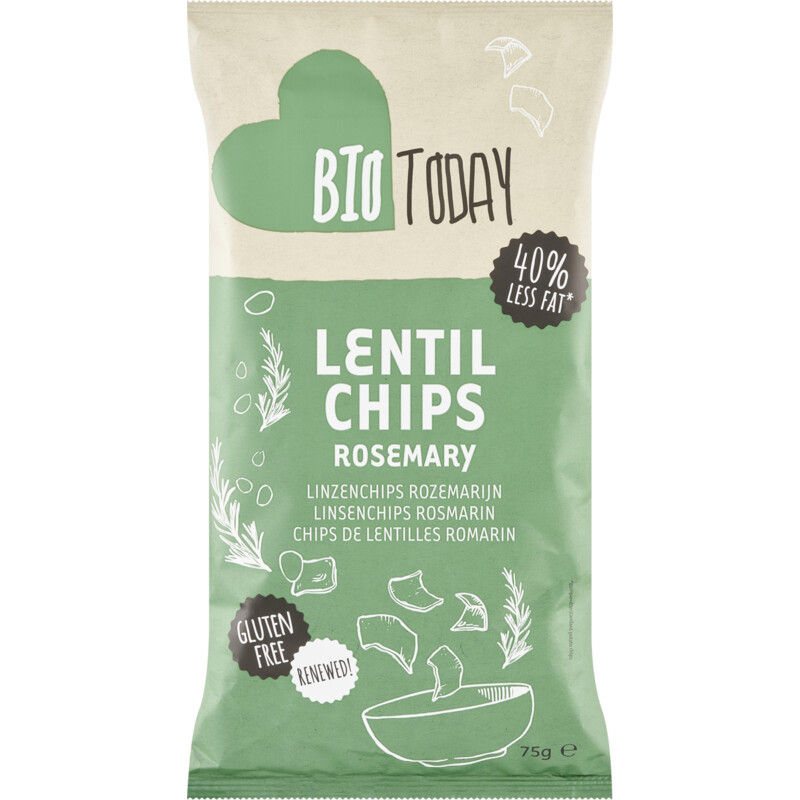 BioToday Linzen chips rozemarijn