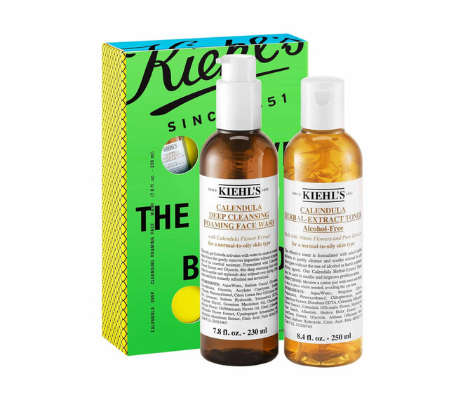 KIEHL'S Calendula Cleanser & Toner Pflegeset