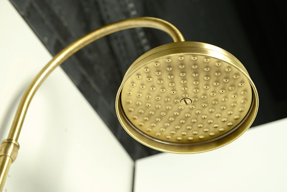 Sapho Antea opbouw regendouche 20cm brons