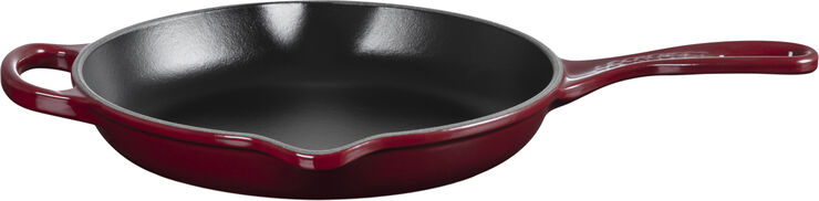 Le Creuset Stegepande støbejern 23cm Garnet Garnet