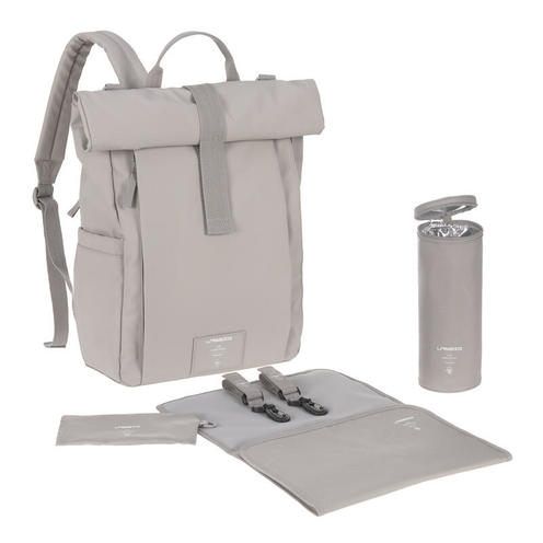 Sac à dos RollTop Up Taupe - LASSIG