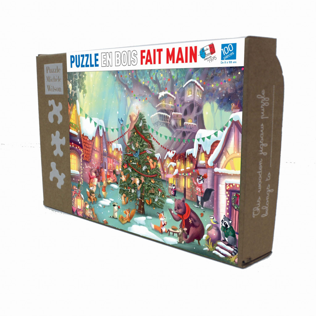 Puzzle - Veille de Noel - 100 Pièces