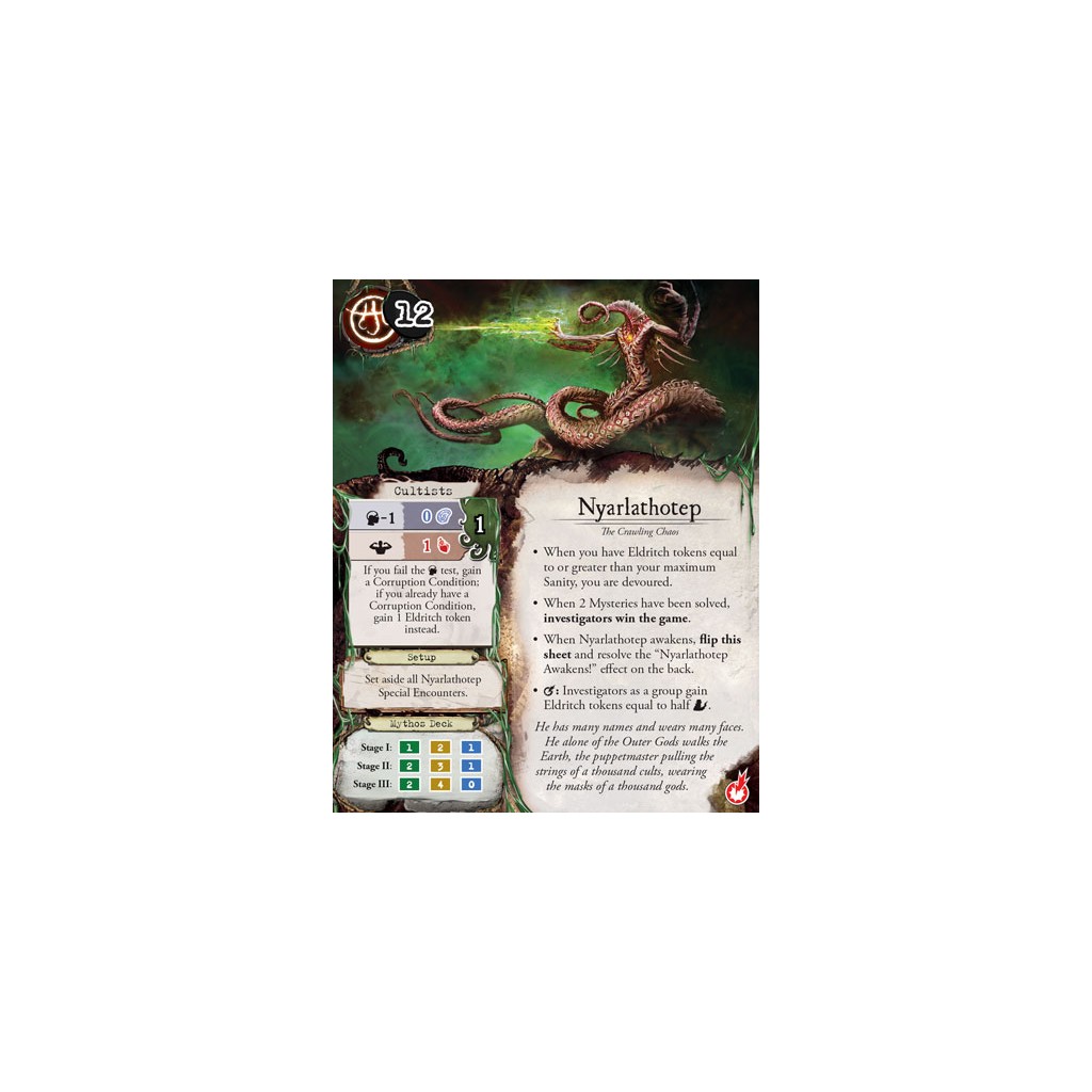 Eldritch Horror - Masks of Nyarlathotep Expansion