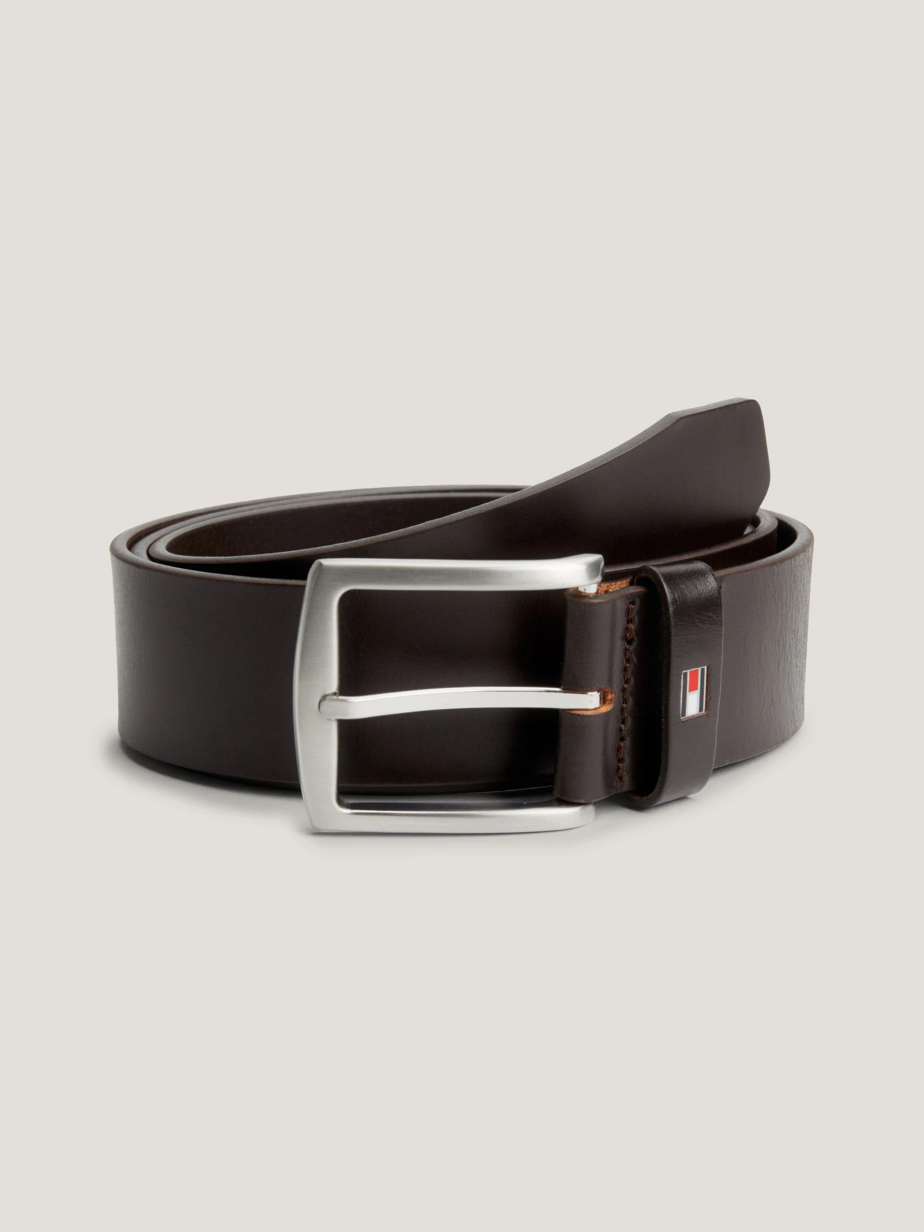 Bruin - Tommy Hilfiger New Denton riem