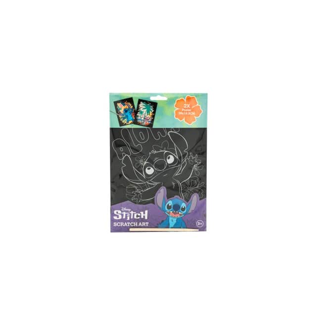 Disney Stitch - 2 Kratzposter - ca. 26 x 19,5 cm