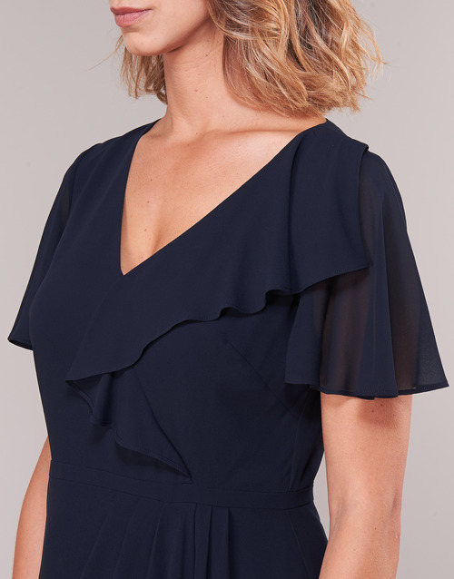 Lauren Ralph Lauren - CUTLER CAP SLEEVE DAY DRESS Marino