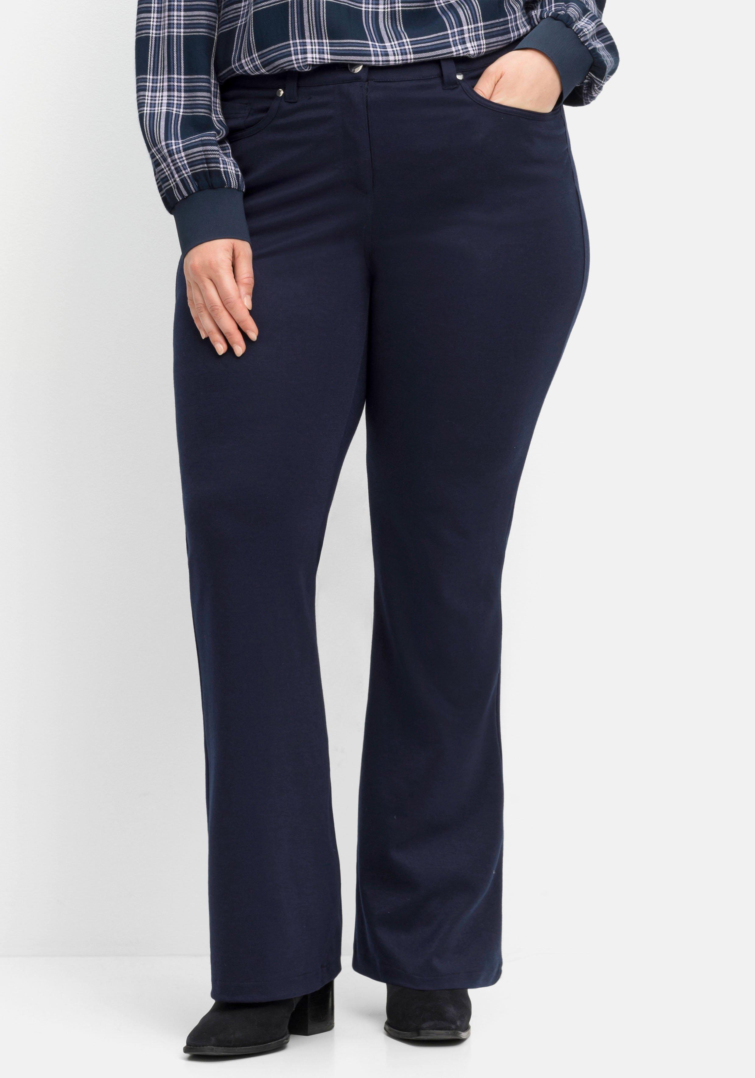 Bootcut-Hose in Five-Pocket-Form, elastische Qualität