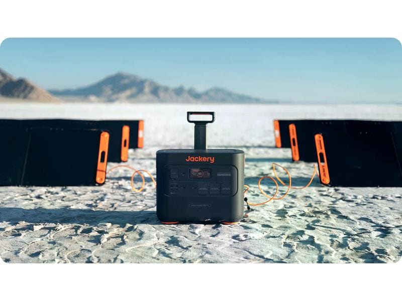 Jackery Power Station Explorer 3000 Pro, 3024 Wh Tragbarer Stromgenerator mit Li-ion NMC Akku inkl. Schutzkit
