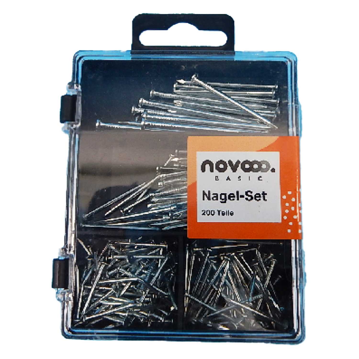 novooo Nagel-Set 200tlg., versch. Größen