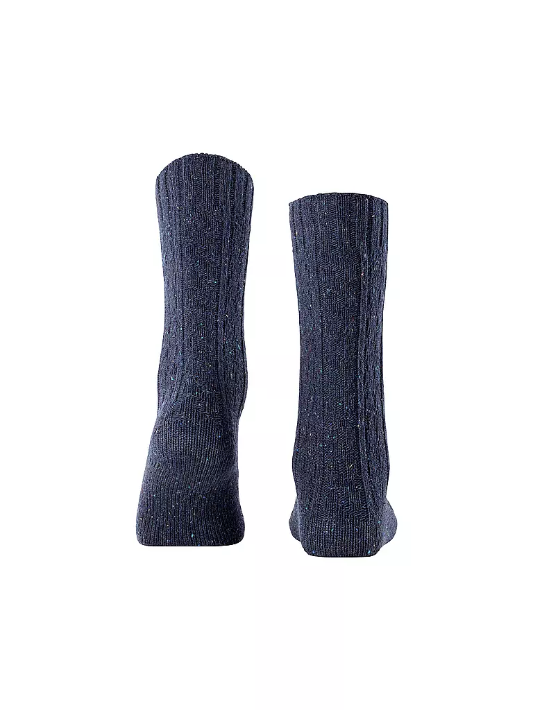 BURLINGTON Damen Socken TWEED TALES 36-41marine blau