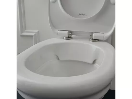 Pack WC au sol sans bride JACOB DELAFON Cléo 1889 + réservoir + abattant