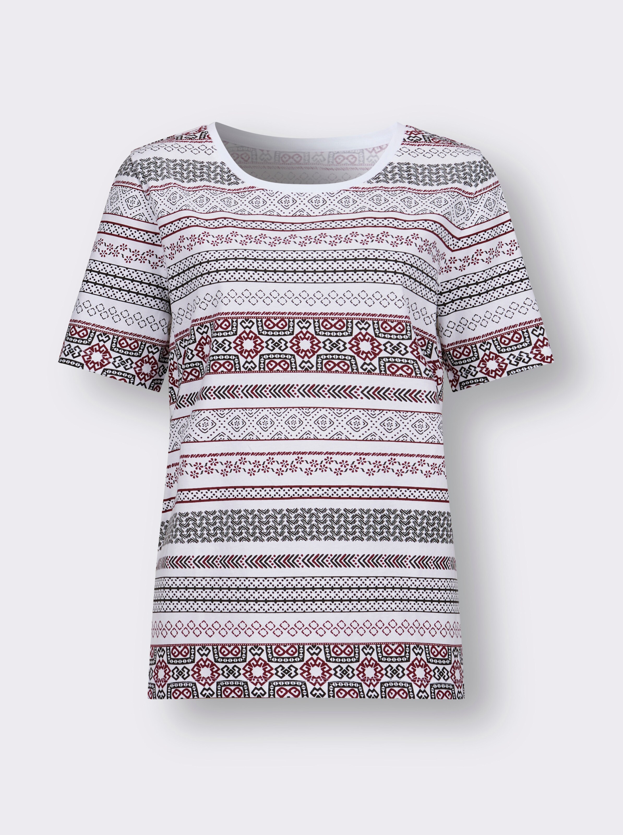 Rundhals-Shirt