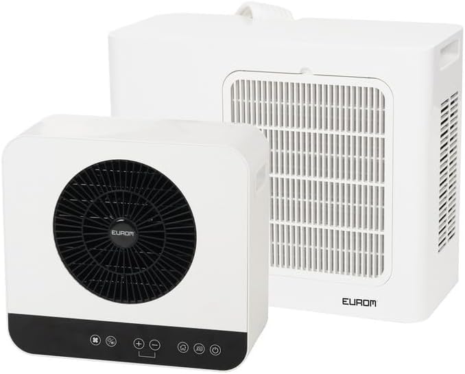 Eurom Split Klimaanlage AC4201 Wifi + APP für Wohnwagen, Wohnmobil, Camping, Boot, Bus, Camper, Caravan, Mobilheim | Mobiles Klimagerät mit 3500 BTU | Kühlleistung max. 24 m³ | Schutzart IP24