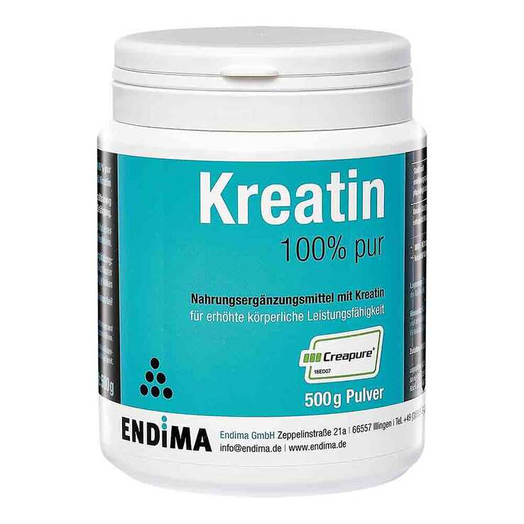 Kreatin 100% Pur Pulver, 500 g