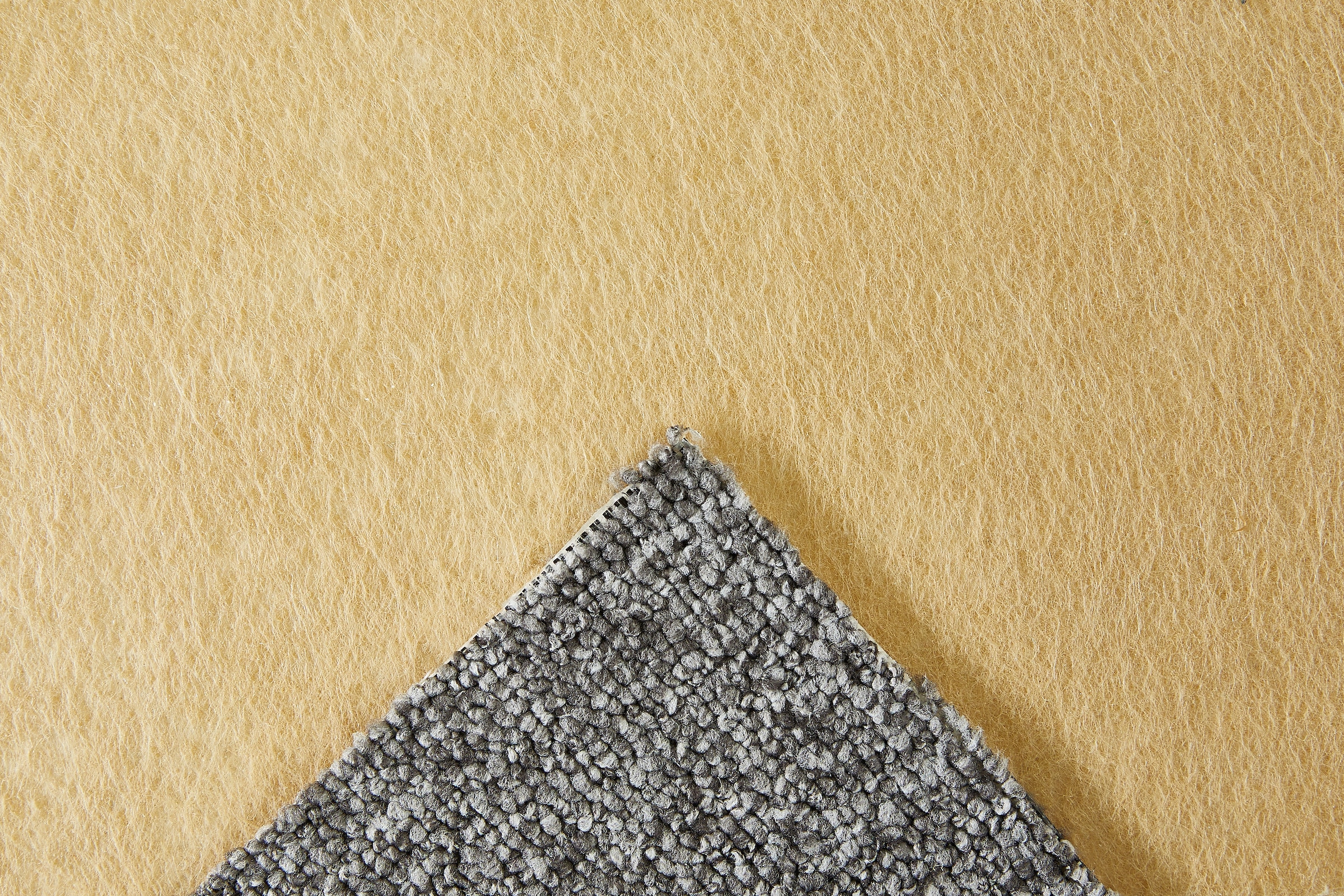 my home Teppichboden »Bruno, Schlinge« rechteckig 4 mm Höhe meliert, Breite 400, robust, rutschsicher, 100% recyceltes Polyester
