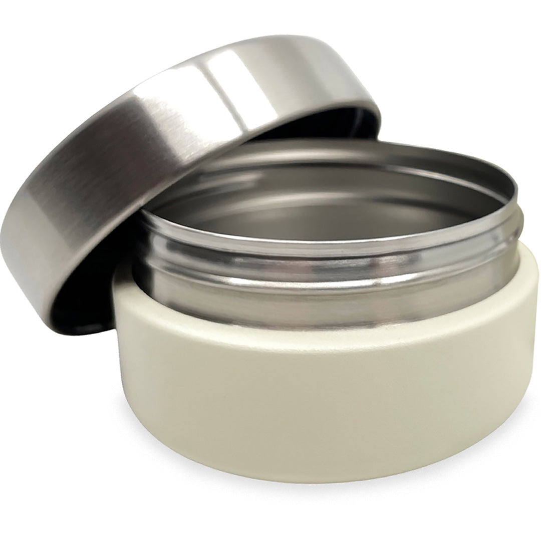 Smikkels rvs voedselpot crème - 280 ml