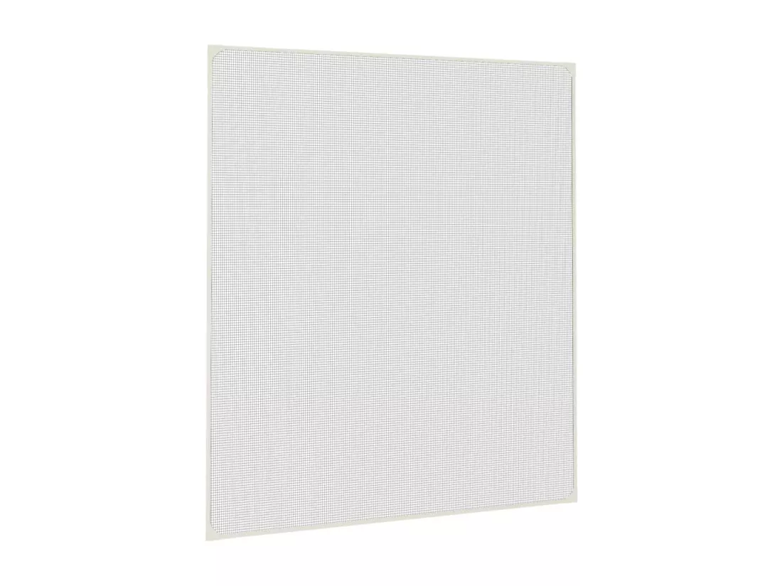 Moustiquaire magnétique pour fenêtres blanc 130x150 cm