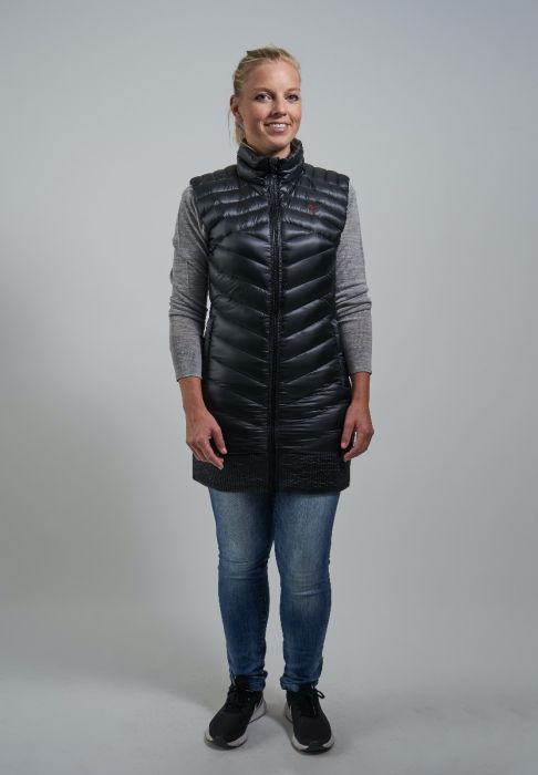 Tuya Long Down Vest Women dunvest