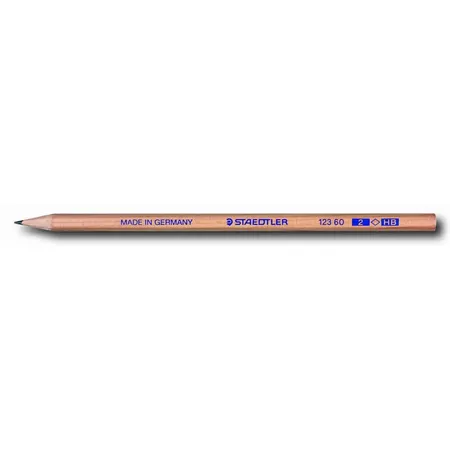 STAEDTLER® 123 60-2 Bleistift HB Natur