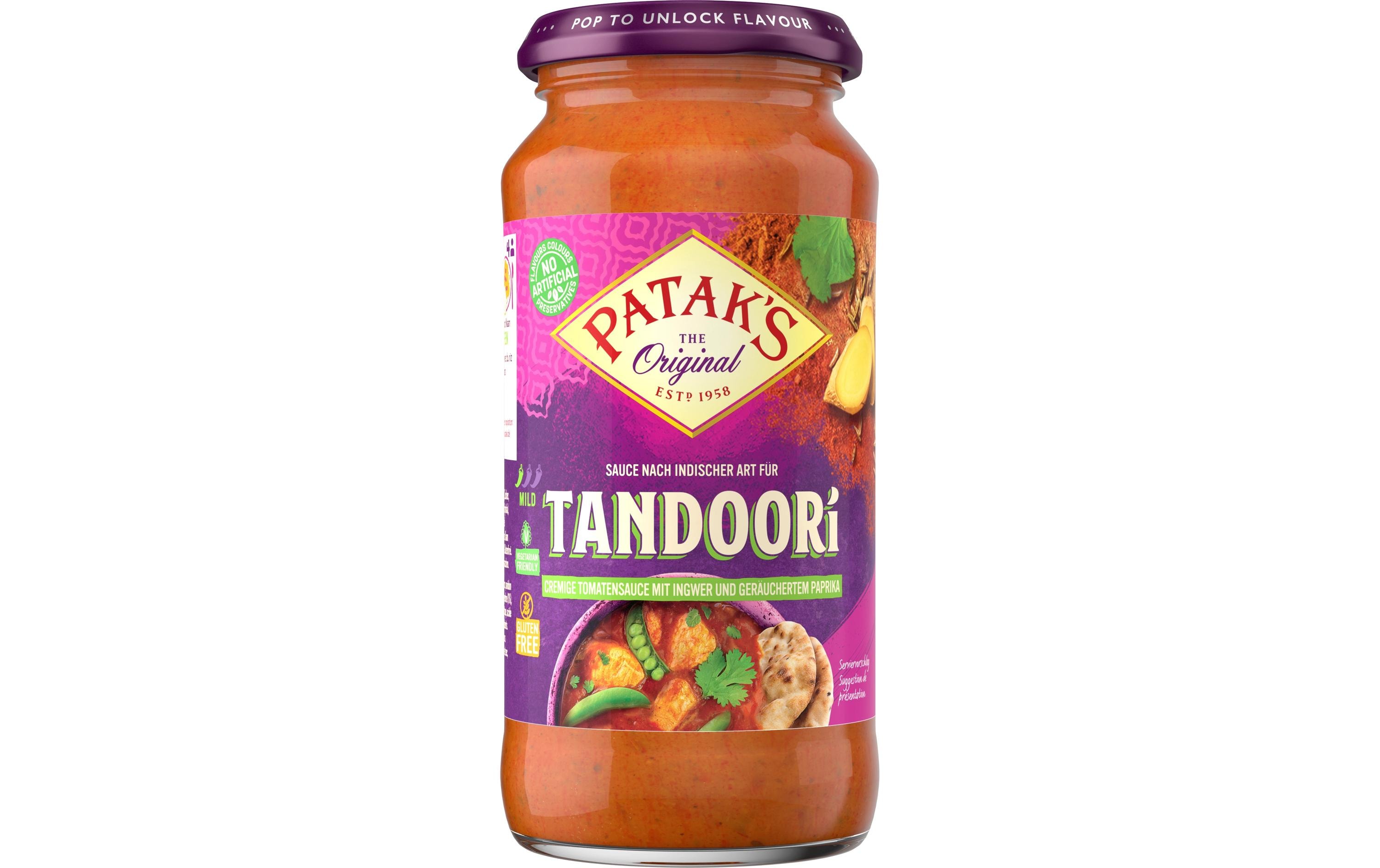 Tandoori Sauce 450 gAuthentischer Geschmack aus Indien